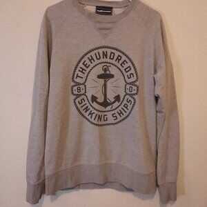 The Hundreds Sinking Ship Gray Sweatshirt Size L